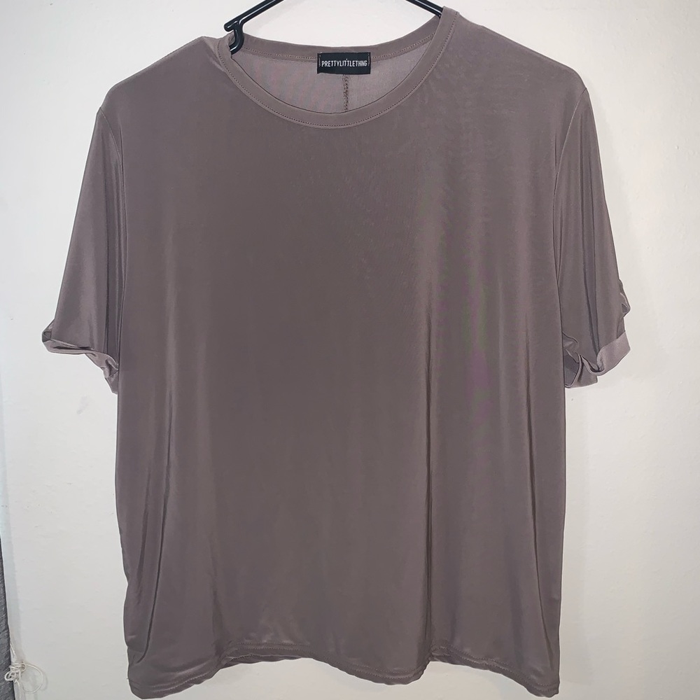 Grey fancy top